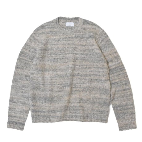 Old Navy Wool Blend Crewneck Sweater - Neutral Space-Dye