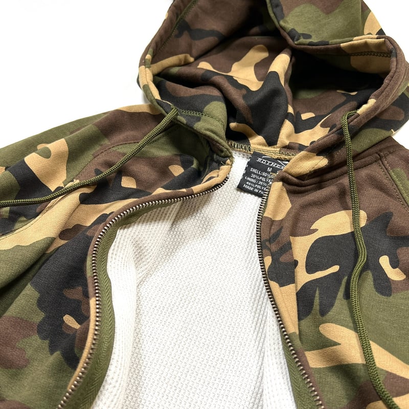 Rothco Thermal Lined Full-Zip Hoodie - Woodland