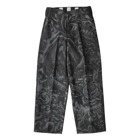 FB County Inked Up Hard Denim - Indigo Black