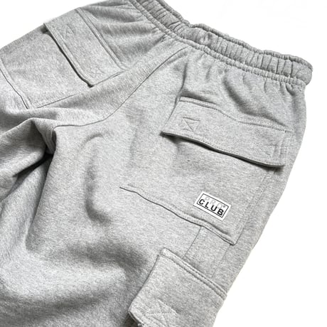 Pro Club Heavyweight Fleece Cargo Pants - Heather Grey