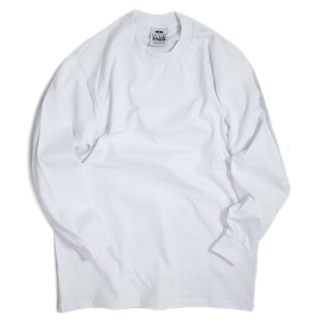 Pro Club L/S Heavyweight Cotton Crewneck T-Shirts - White