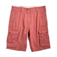 Levi's Cotton Cargo Shorts - Faded Red
