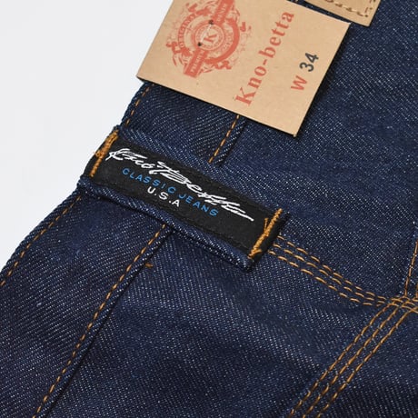 Kno-betta #999 Baggy Denim Painter Shorts - Raw Indigo