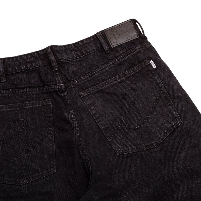 Hoddle RANGER JEAN - BLACK / BLACK | RULEZ
