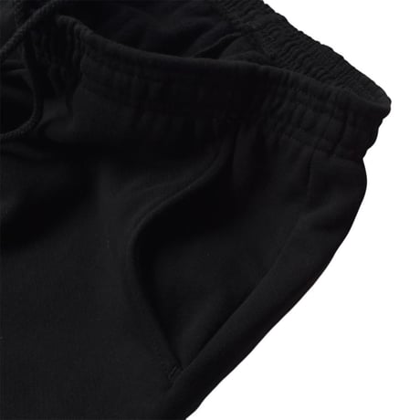Los Angeles Apparel 14oz Heavy Fleece Extra Wide Sweat Shorts - Black
