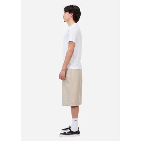 Dime Baggy Houndstooth Shorts - Beige