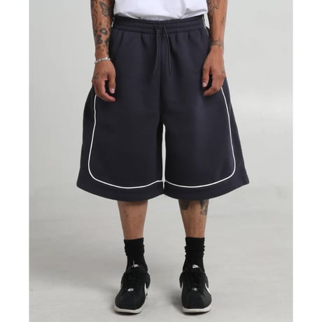 Shaka Wear Baggy Fleece Basketball Shorts - Navy