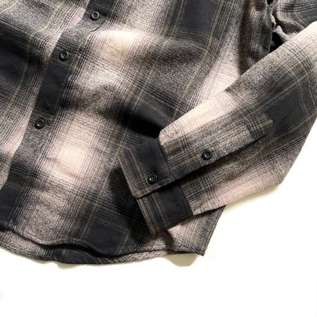 Shaka Wear Plaid Flannel Overshirts - Shadow Black
