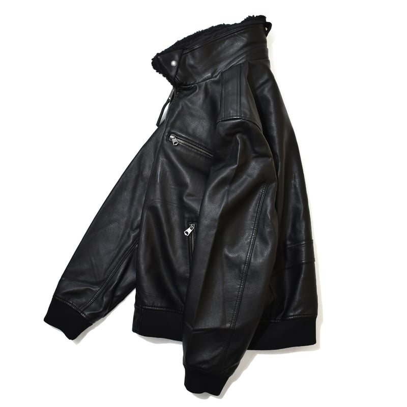 US Levi's Leather Bomber Jacket - Black | RULEZ US Levi's Leather Bomber Jacket - Black | RULEZ