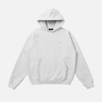 Dime Cursive Small Logo Hoodie - Ash