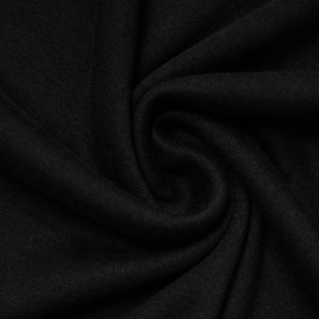 Los Angeles Apparel S/S Baby Rib Fitted Tee - Black