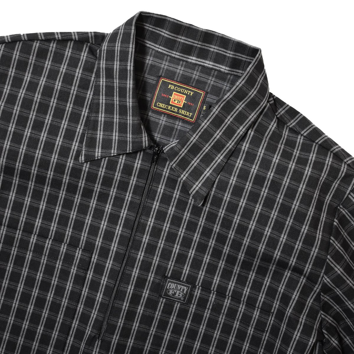 FB County S/S Heavyweight Vintage 1/2 Zip Shirt
