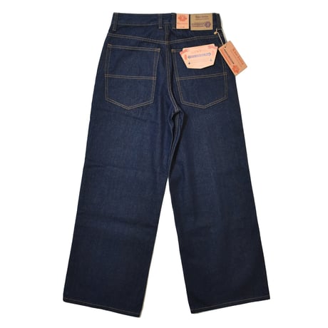 Kno-betta Ultra Wide Leg Jean - Raw Blue