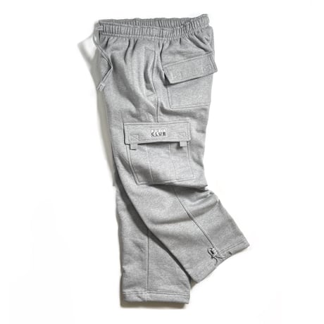 Pro Club Heavyweight Fleece Cargo Pants - Heather Grey