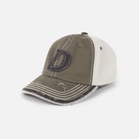 Dime Wavy D Low Pro Cap - Military