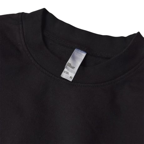 Los Angeles Apparel Long Sleeve Garment Dye French Terry Pullover - Black