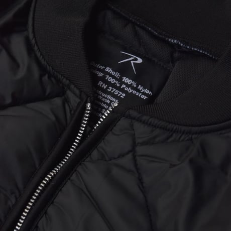 Rothco Diamond Quilted Jacket - Black