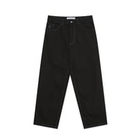 Polar Skate Co. Big Boy Pants - Black / Blue Stitching