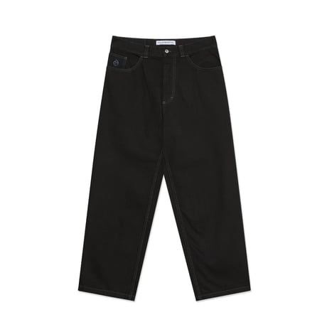 Polar Skate Co. Big Boy Pants - Black / Blue Stitching