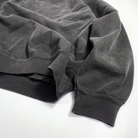 Los Angeles Apparel HF07GD 14oz Garment Dyed Heavy Fleece Crewneck - Vintage Black