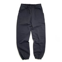 Los Angeles Apparel HF04GD  14oz Garment Dyed Heavy Fleece Sweat Pants - Off Black
