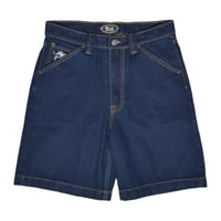 REAL Skateboards Street Cleaner Denim Shorts - Dark Wash