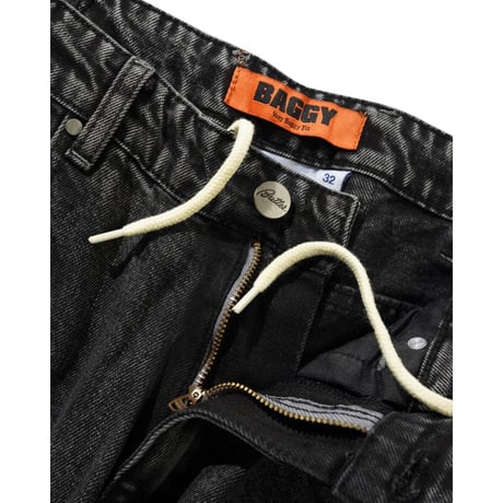Butter Goods Drummer Baggy Denim Jeans - Black