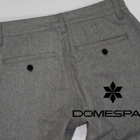 DOMESPAIR//Rib Pants【Gray】