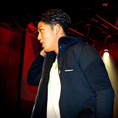 DOMESPAIR//Long zip parka（タック切替）【BLACK】