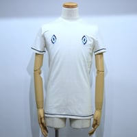 DOMESPAIR//Native embroidery T-shirt【White】