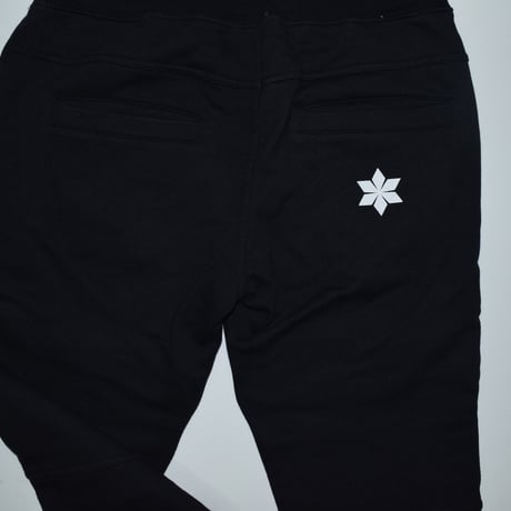 DOMESPAIR//zip（切替）Cut pants【Black】