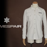 DOMESPAIR//White DenimShirts 【White】