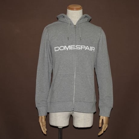 DOMESPAIR//Tight silhouette W-ZIP【GRAY】