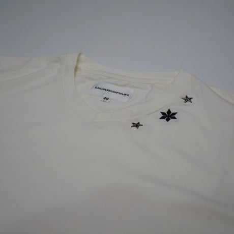 DOMESPAIR//Shorts sleeve.T-Shirt 【White】