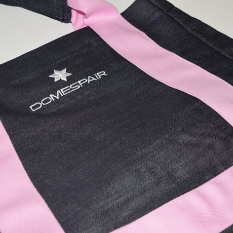 DOMESPAIR//Handmade denim bag 【Pink】