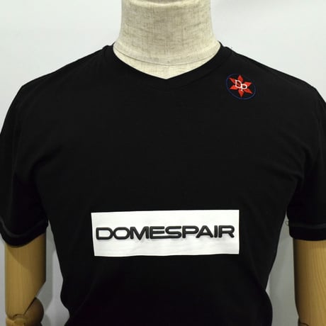 DOMESPAIR//Box logo T-shirt【Black】
