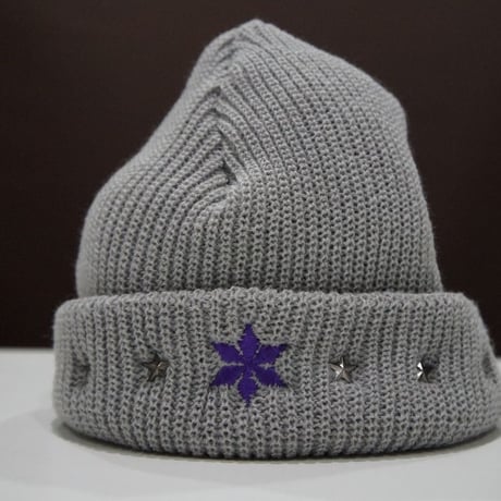 DOMESPAIR//Knit Cap　【purple】