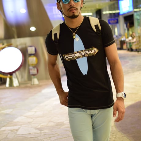DOMESPAIR//SurfCamouflage T-shirt【Black】