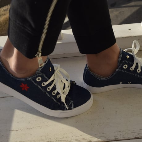 DOMESPAIR//Denim shoes【Indigoburu】