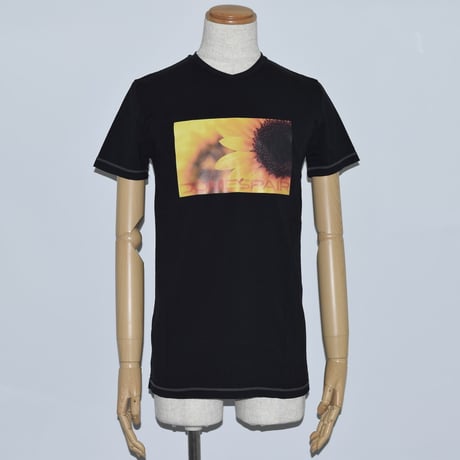 DOMESPAIR//Sunflower.PhotoT-shirt 【Black】