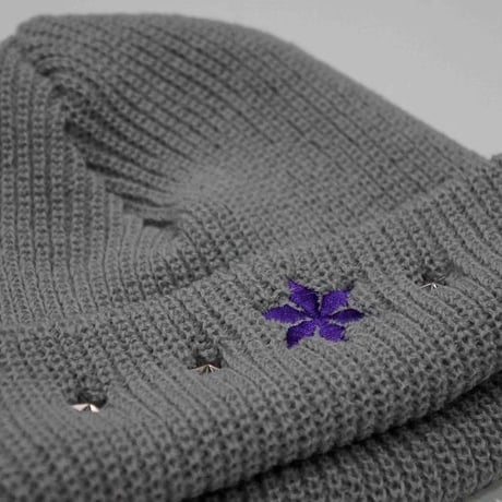 DOMESPAIR//Knit Cap　【purple】