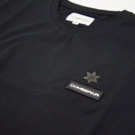 DOMESPAIR//Gumtag.Stone.T-shirt/ 【Black】