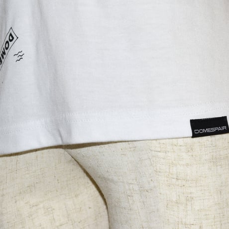 DOMESPAIR//Surh hand T-shirt【White】