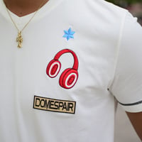 DOMESPAIR//PlayPatch T-shirt【White】