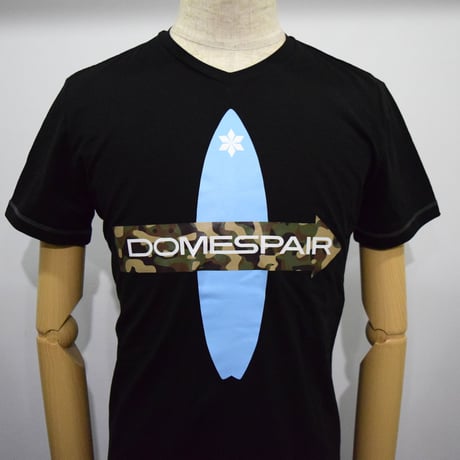 DOMESPAIR//SurfCamouflage T-shirt【Black】