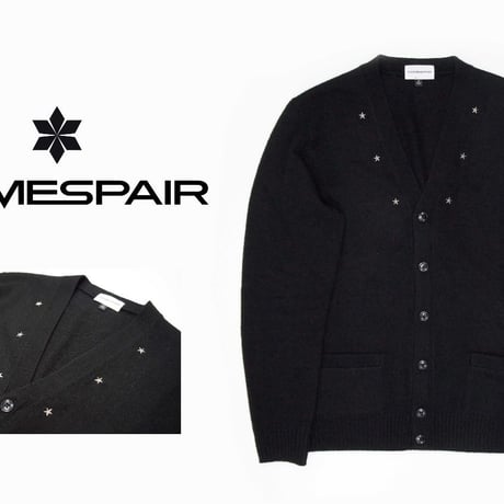 DOMESPAIR//Vneck Cardigan　【Black】