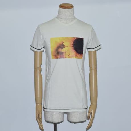 DOMESPAIR//Sunflower.PhotoT-shirt 【White】