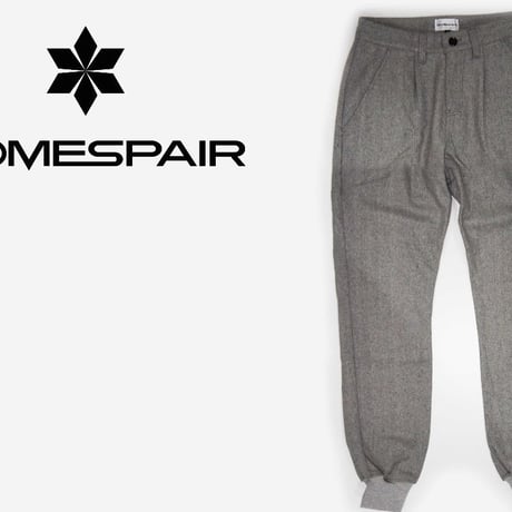 DOMESPAIR//Rib Pants【Gray】