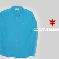DOMESPAIR//カラーシャツ　Light blue