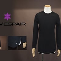 DOMESPAIR//Thermal long tee【Black】